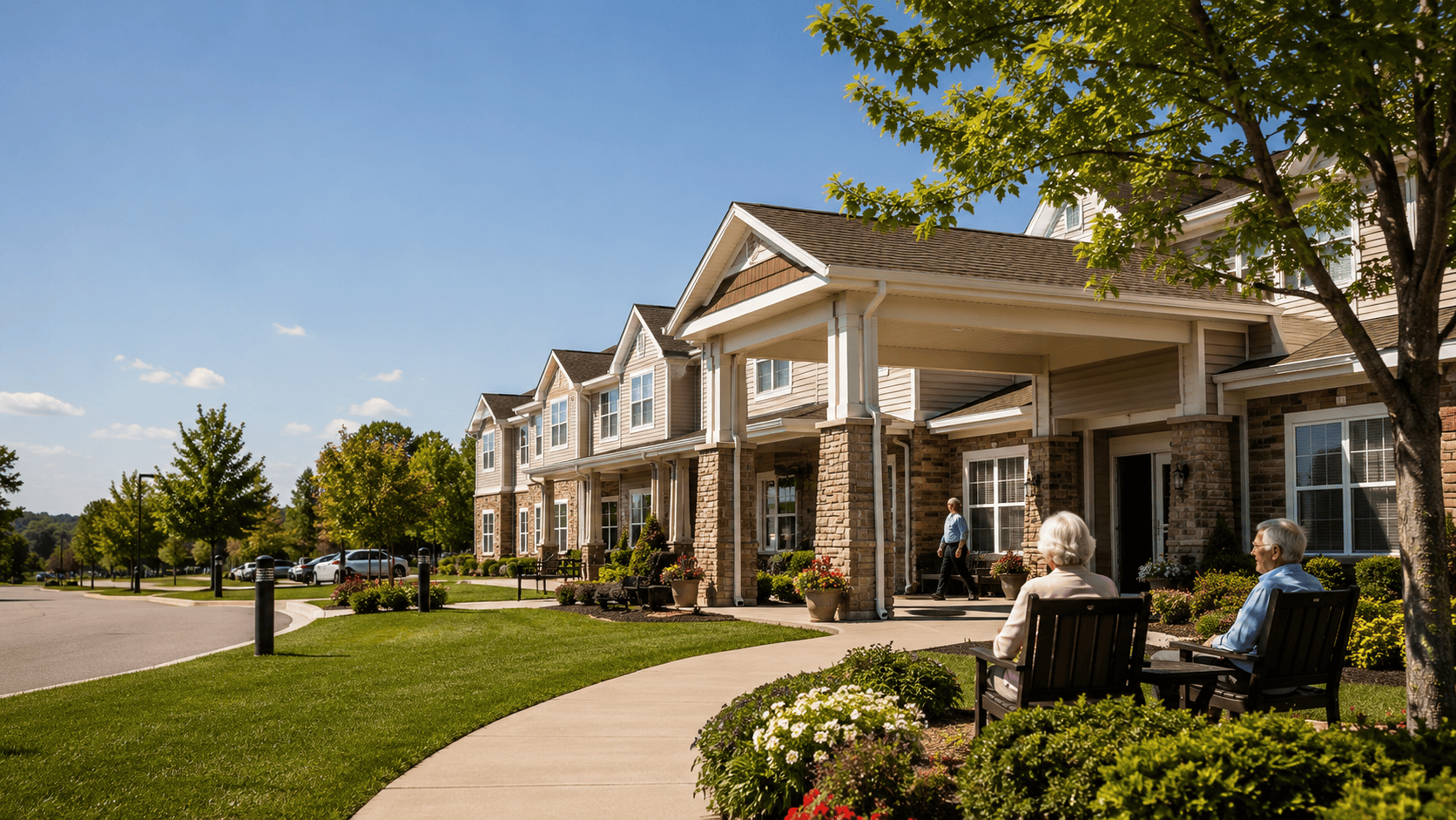 Professionally operated assisted, independent or sober living residence with clean common areas, accessible design and organized residential operations