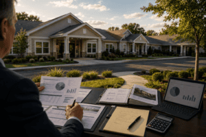 Specialized assisted living or recovery housing property being evaluated as both commercial real estate and an operating business.